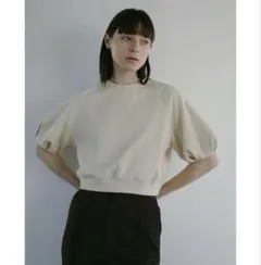 新品未使用◎ MANOF BALLOON SWEAT アイボリー　CLANEのサムネイル