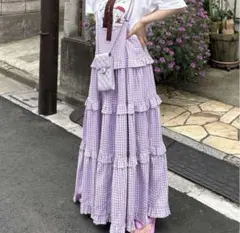 Alley by wclosetフリルティアードキャミワンピース