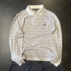 D*l様 y2k 90s archive boarder polo shirtのサムネイル