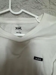 X-girl 長袖Tシャツ ホワイト Lサイズ