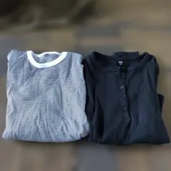 ヘンリーネックT ソフトリブT