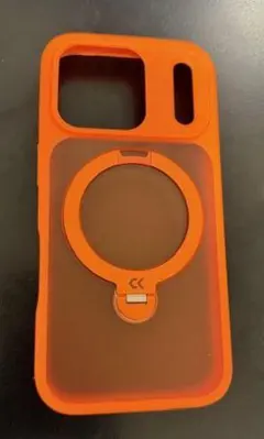 iPhone17pro ケース MagicStand Pro(オレンジ)