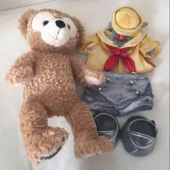 【2/6で削除予定】ダッフィー＆コスチュームセット