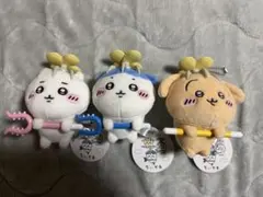 ちいかわ　討伐マスコット3種 （ちいかわ、ハチワレ、うさぎ）コンプリートセット