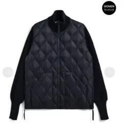 TAION ミリタリー ハイネック ニット+ダウンジャケット ソフトシェル