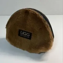 UGG アグ シープスキン ファーポーチ ブラウン オーストラリア コスメポーチ