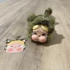 popmart クライベイビー　猫　camo cutie 迷彩猫猫
