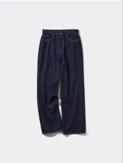 UNIQLO ワイドストレートジーンズ　25