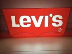 Levi's ハウスマーク　看板 リーバイス Levi's ハウス電飾看板 650㎜ 激レア物 - メルカリ