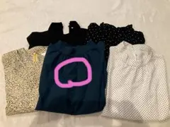 NBB ダークグリーン長袖トップス バックボタン