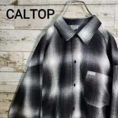 キャルトップ　オンブレシャツ　caltop 西海岸