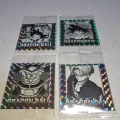 ドラゴンボール 40周年記念 ウエハース シール 4枚セット