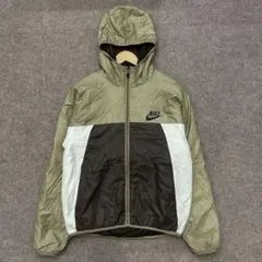 【R400】 NIKE ナイキ ナイロンジャケット サイズM ブラウン 茶