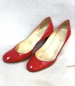 クリスチャンルブタン　赤パンプス　サイズ35