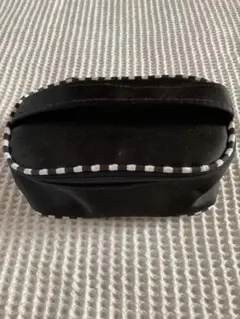 【Private Label】ブラック ポーチ ハンドル付きのサムネイル