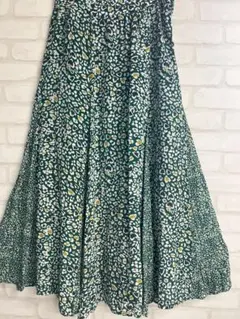JOURNAL STANDARD ロングスカート グリーン 総柄 緑色サイズ36のサムネイル