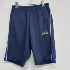 SPALDING メンズ　ショートパンツ ネイビー Mサイズ ラ16のサムネイル