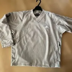 最終値下げ！adidas Vネック　フリース　L