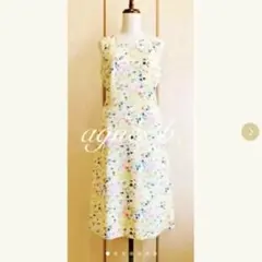 agnes b. 花柄 ワンピース 36