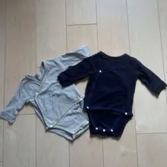 【最終価格】UNIQLO ベビー コンビセット60 長袖 ロンパース