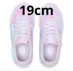 vans イサック LAV/MARBLE キッズ　ピンク　マーブル　タイダイ