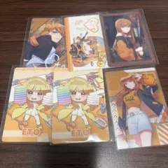 カラフルピーチ ウエハース2 えと デフォ＆等身セット からぴち トレカ