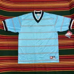 90s NIKE ホワイト タグ フットボール シャツ USA製 ナイキ old