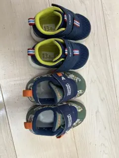 【ムーンスター・アシックス】キッズシューズ2足セット