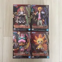ワンピースフィギュア　4点セット