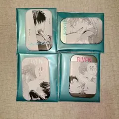 ギヴン タワレコ 原画 トレーディングスクエア缶バッジ りつまふ 2点 