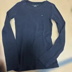 TOMMY HILFIGER ブラック 長袖Tシャツ XS