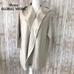 ♡定番♡人気♡秋コーデ♡ シュカグローバルワーク コート M パーカー ウール