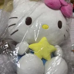 ハローキティ ぬいぐるみ 星型アクセサリー