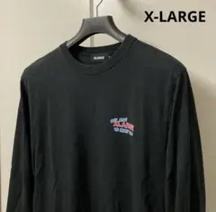 X-LARGE エクストララージ 個性柄 レアプリント ロンT 長袖 メンズ S