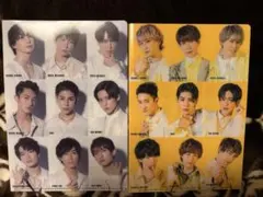 スノーマン クリアファイル 2枚セット