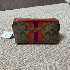 未使用美品！購入時価格1.5万。COACH コスメポーチ