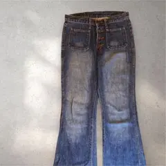 vintage フレアデニム