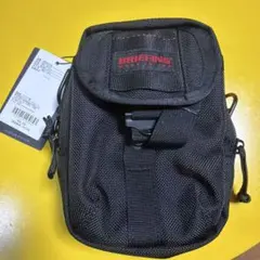 これからの季節に】BRIEFING ネイビー バッグ カラビナ付 メガネケース