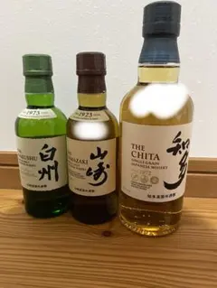 山崎・白州 日本のウイスキー 180ml×4本 - メルカリ