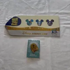 【ディズニーリゾートライン】リゾラ ピンバッジ 非売品 2点セット