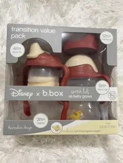 【値下げしました】【新品未使用】b.box Disney ステップアップマグ