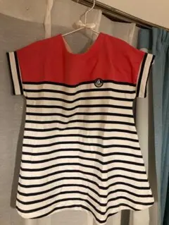 PETIT BATEAU ストライプ 半袖ワンピース 104cm