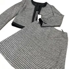 値下新品未使用RUIRUE BOUTIQUEノーカラーツィードスーツ卒業式入学式