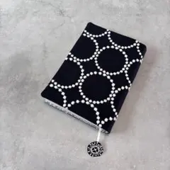 ミナペルホネン　ハンドメイド　ブックカバー　手帳カバー　A6 文庫本