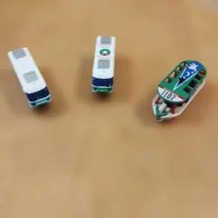 ミニカー 3台セット ホワイトとブルー