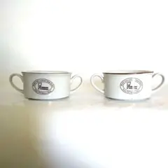 レトロ品です。旧ロゴMister Donut マグカップ 2個セット