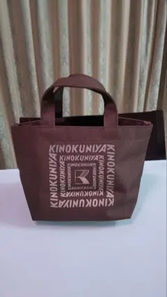KINOKUNIYA◉ミニ エコバッグ ブラウン