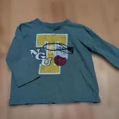 バスケットボールデザイン Tシャツ 100サイズ グリーン