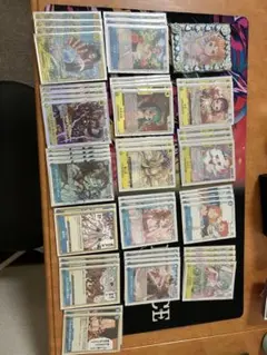 ワンピースカード　青黄ナミ　構築済みデッキ　リーダーパラレル　少女　くま