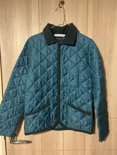 LAVENHAM ターコイズキルティングジャケット